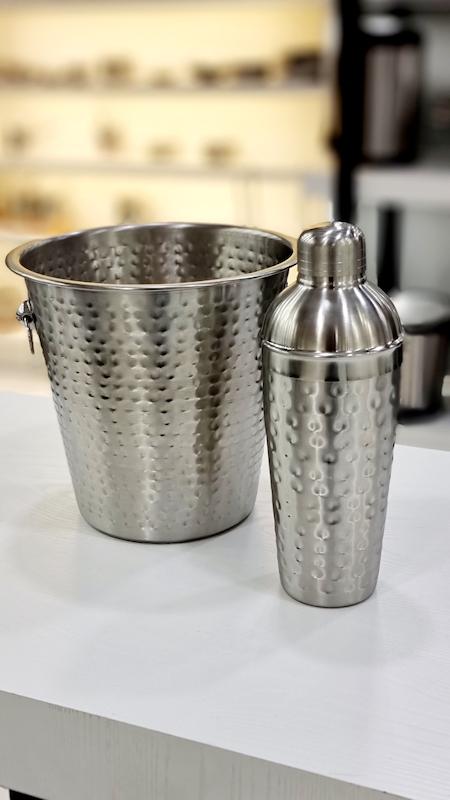 سطل یخ و شیکر چکشی هندی