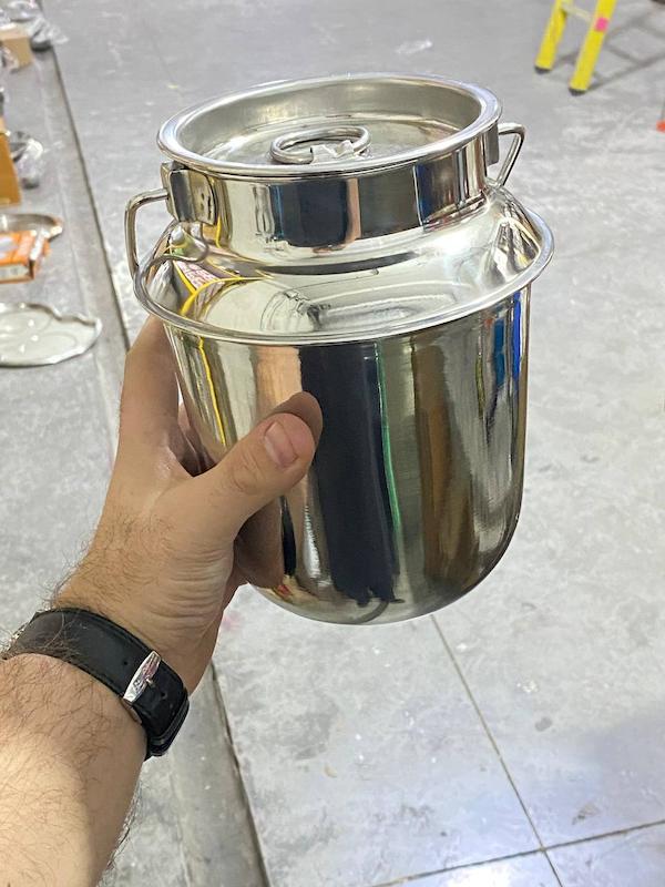 دبه ساده طرح جام 2 لیتری