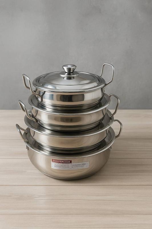 نیم قابلمه در استیل (مشکلدار)