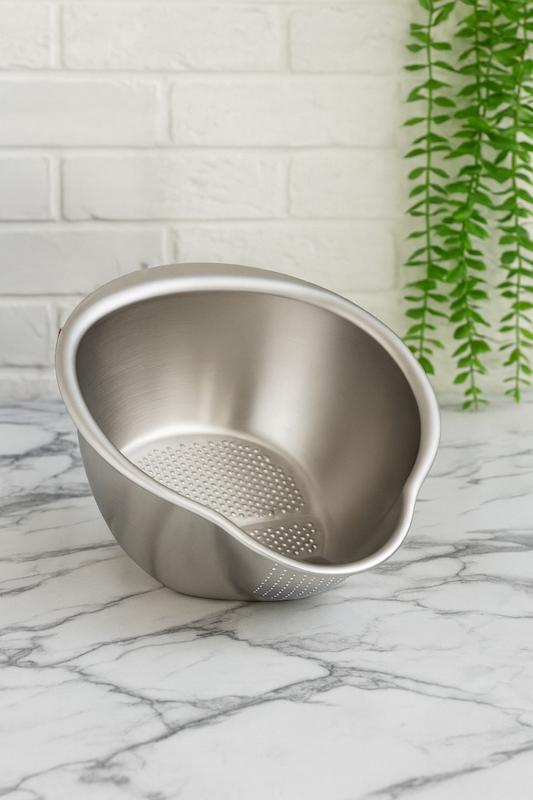 آبکش اریب استیل یونیک