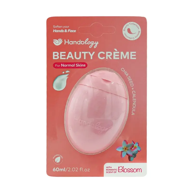 کرم مرطوب کننده دست و صورت هندولوژی حجم 60 میلی‌لیتر