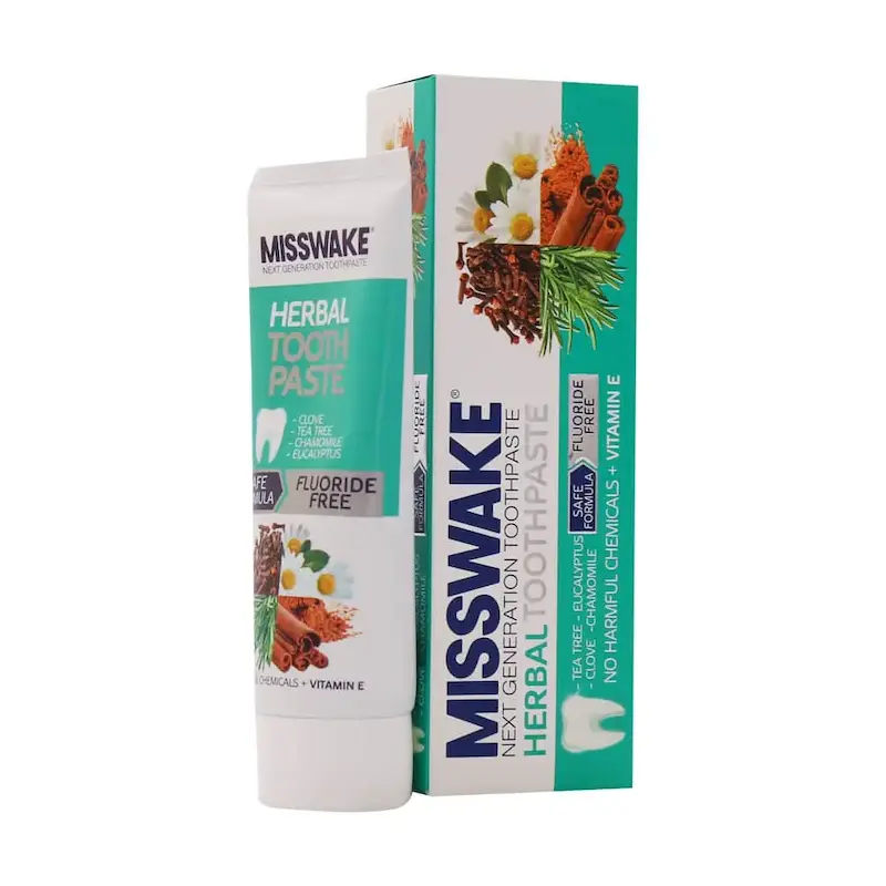 خمیر دندان گیاهی حاوی عصاره میخک و روغن درخت چای میسویک