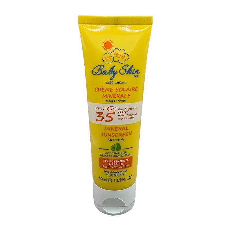 کرم ضد آفتاب کودک SPF35 بیبی اسکین