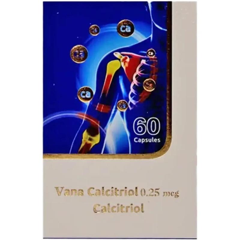 کپسول کلسی تریول 0/25 میکروگرم وانا دارو گستر 60 عدد