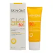 فلوئید ضدآفتاب بی‌رنگ اسکین وان SPF50 مدل combination، مناسب پوست‌های جرب و مختلط، حجم 40 میلی‌لیتر