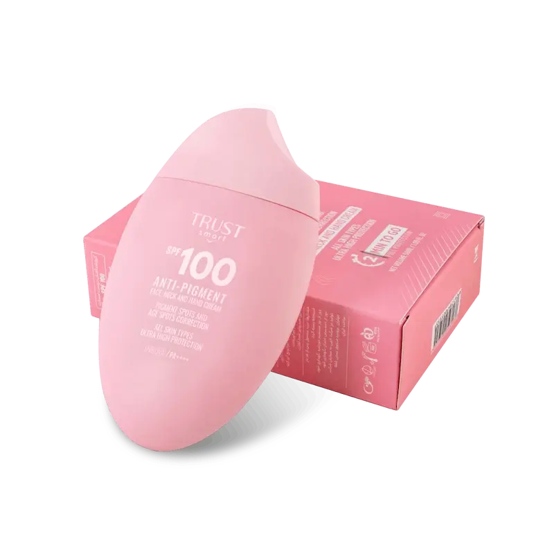 کرم ضدآفتاب تراست SPF100 مناسب انواع پوست حجم ۵۰ میل