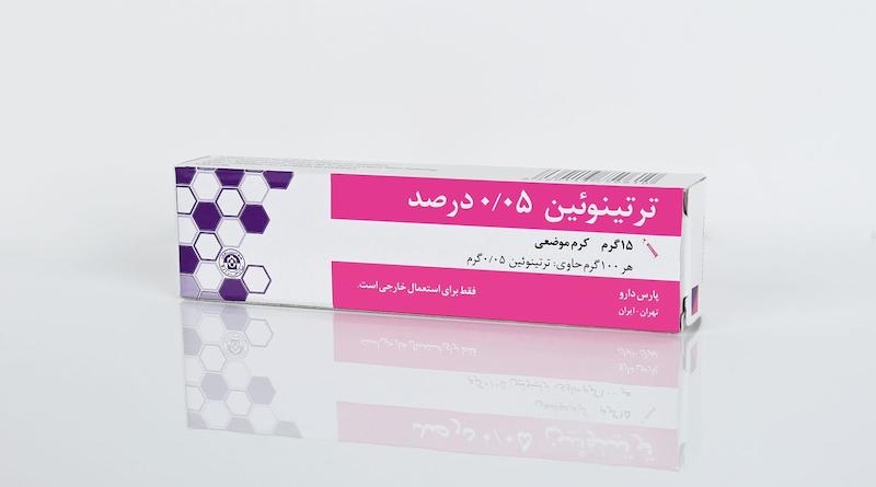 پماد ترتینوئین پارس دارو د۱۵ گرمی