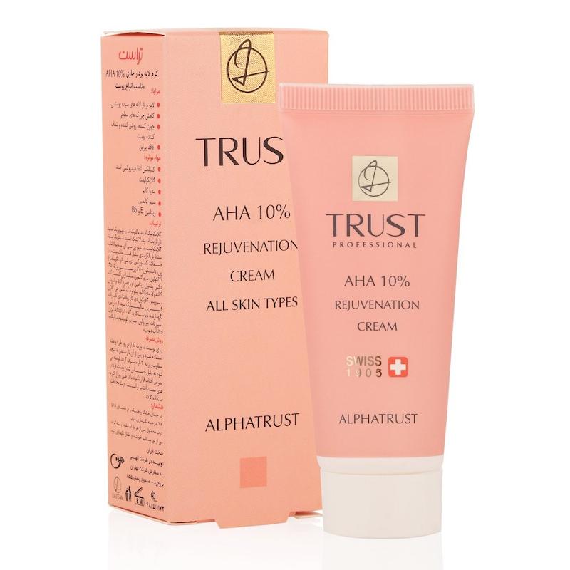 کرم لایه‌بردار آلفاتراست حاوی 10% AHA 