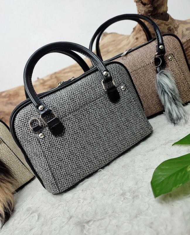  کیف دستی و دوشی مدل شبنم کنفی