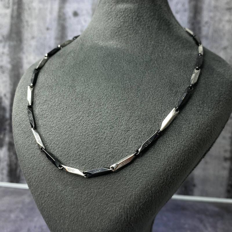 گردنبند کبریتی خاص دو رنگ