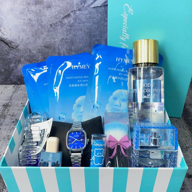 باکس کادویی ولنتاین رنگ آبی💙