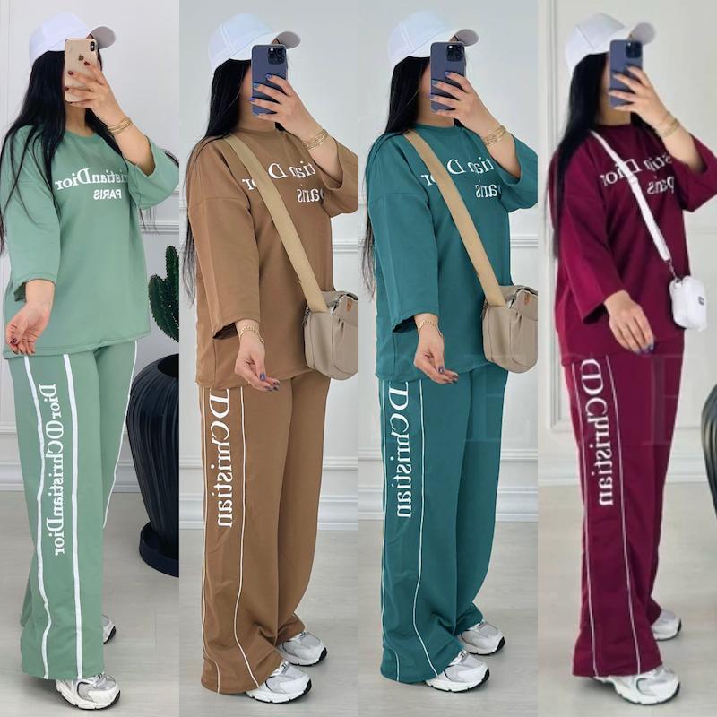  ست تیشرت و شلوار Christian dior