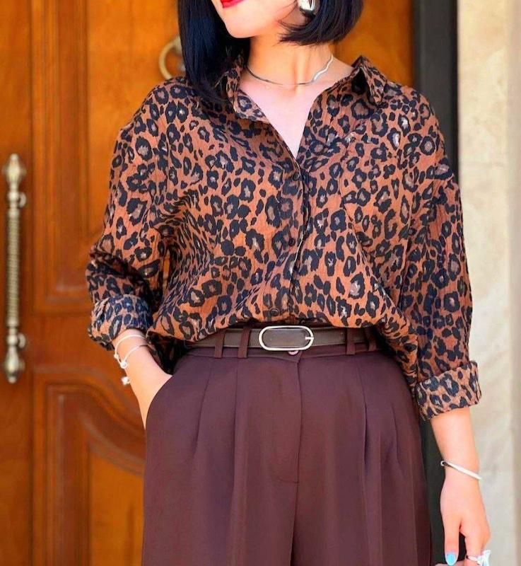 شومیز مجلسی پلنگی