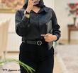شومیز ساتن مات