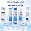 فیلتر دستگاه تصفیه آب آکوا پیورست مدل COCONUT SHELL 100 مجموعه 3 عددی