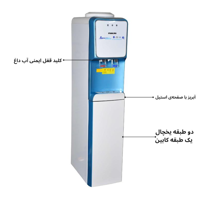 آبسردکن، آبسردکن یخچال دار