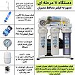 دستگاه تصفیه کننده آب آکوا پیورست مدل RO T 7799 به همراه فیلتر تصفیه آب کد 01 بسته 9 عددی
