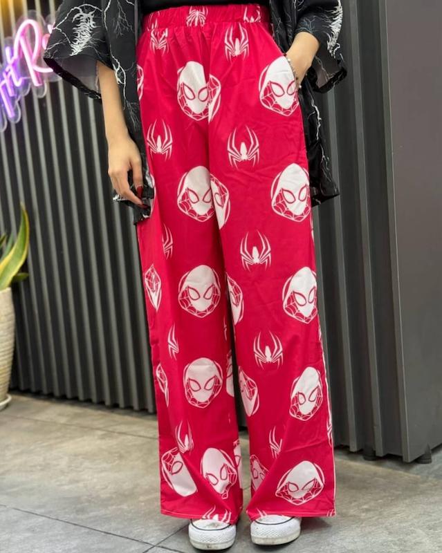 شلوار پیژامه اسپایدروومن ( زن اسپایدرمن ) دخترونه فانتزی