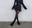 جورابشلواری مشکی  زنانه گوچی 