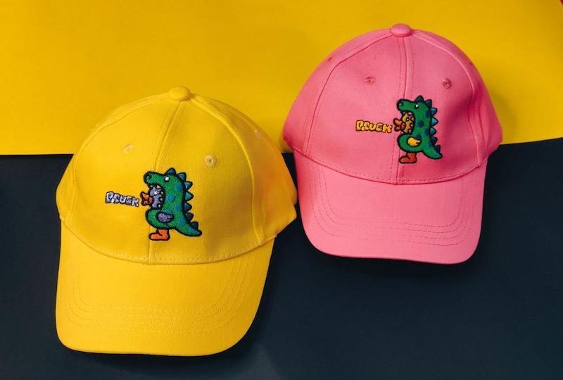 کلاه کپ بچگانه جوجه و دایناسور 