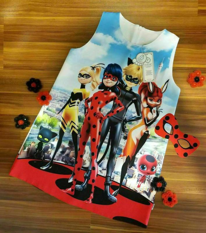 سارافون بچگانه مازراتی دختر کفشدوزکی 