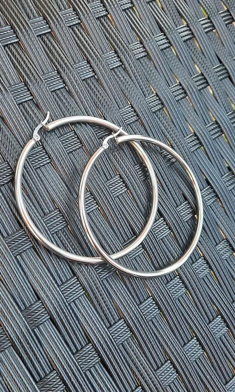 گوشواره پینترستی دخترانه حلقه 