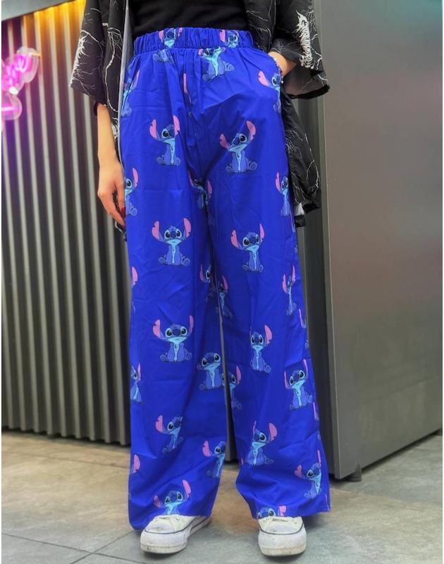 شلوار پیژامه طرح استیچ زنانه مردانه 