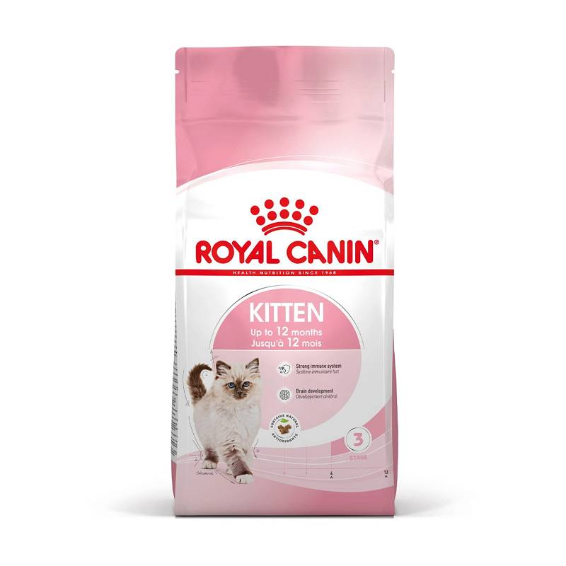 غذای خشک گربه رویال کنین کیتن 2 کیلویی royal canin kitten