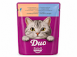 پوچ ویسکاس گربه مدل DUO با طعم های اقیانوسی