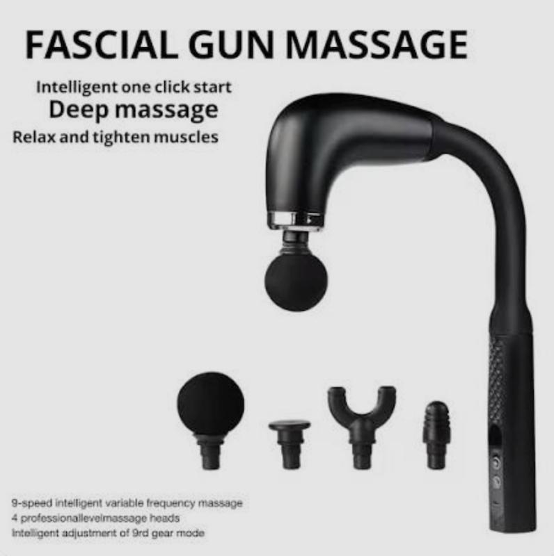 ماساژور تفنگی شارژی دسته دار مدل DEEP MASSAGE