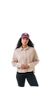 شومیز سلیک باکسی آستین بلند