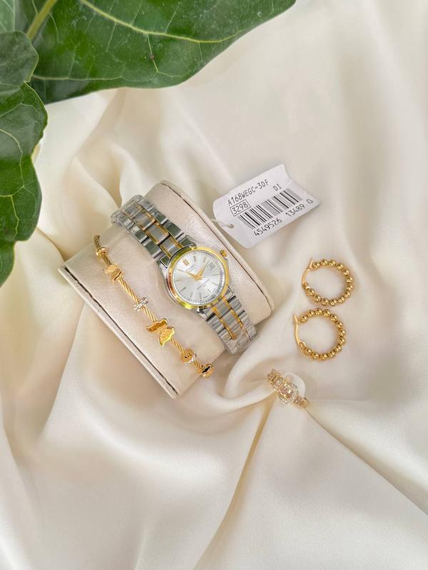 ست کاسیو طلایی 