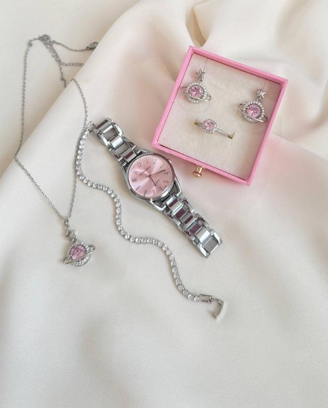 ست ساعت و نیم ست کهکشان صورتی 