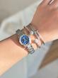 ست ساعت دستبند  کاسیو آبی 