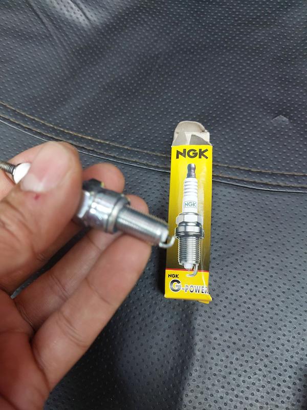 شمع انجیکا NGK سوزنی موتورسیکلت بنلی، پالس،باکسر، طرح باکسر، آپاچی