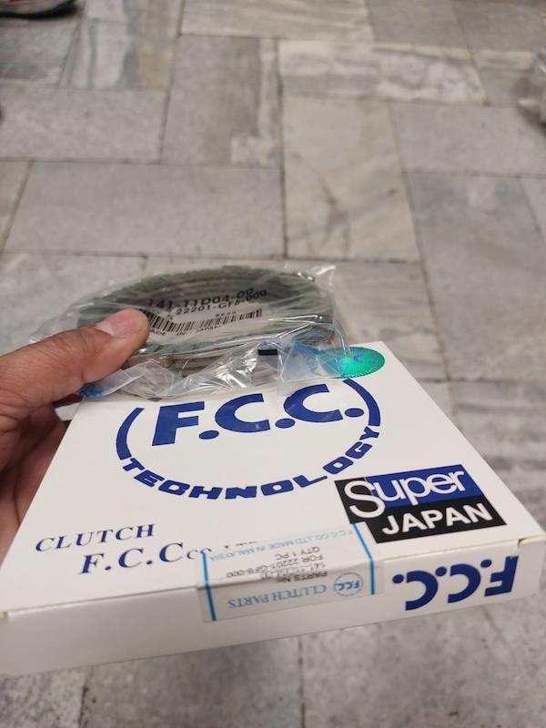 صفحه کلاچ FCC هوندا اورجینال ژاپن