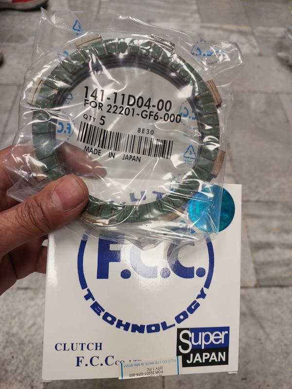 صفحه کلاچ FCC هوندا اورجینال ژاپن