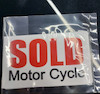 برچسب SOLD  روی بلوری cb1300