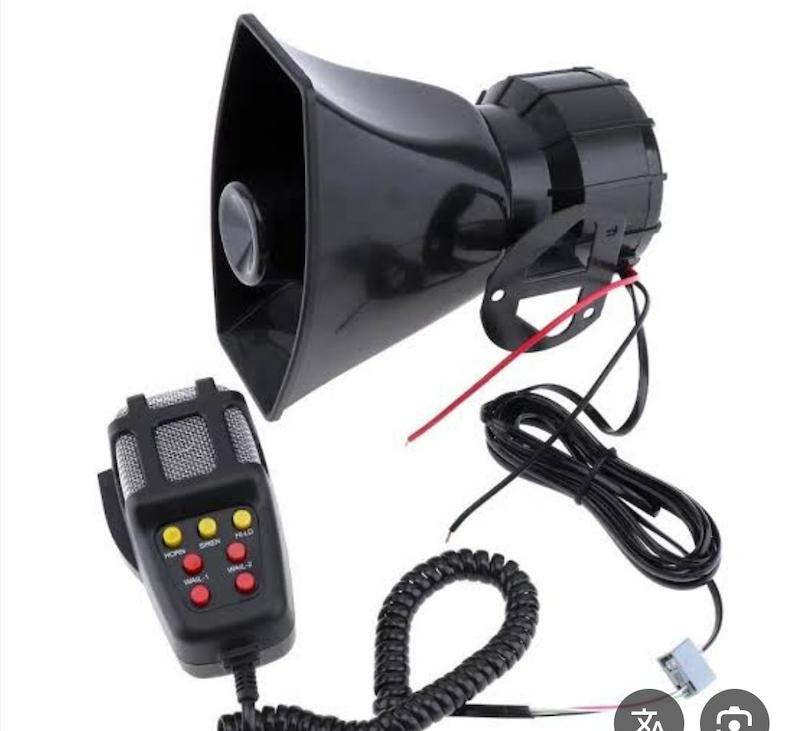 بوق آژیر پلیسی خودرو و موتور