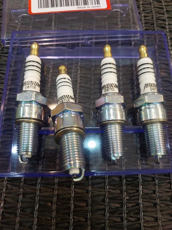 شمع سوزنی اریدیوم تقویتی موتور سیکلت ژاپن