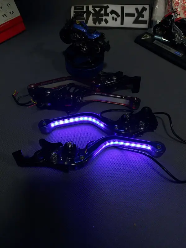 ست کتی کلاچ و ترمز رنتال ال ای دی LED موتور سیکلت