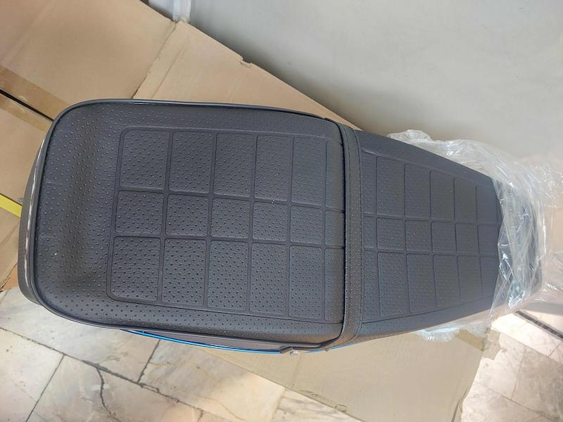 زین کبیر موتور پشت طوسی سوزنی فابریک شرکت(پس کرایه)