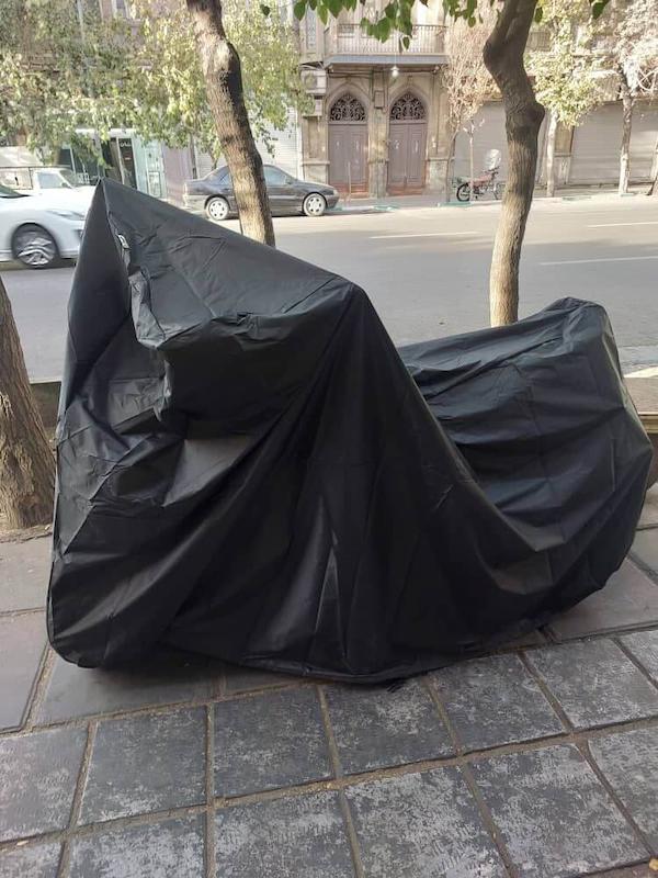 چادر ضخیم موتور سیکلت