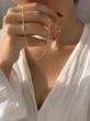 گردنبند هرمس طلایی و نقره ای