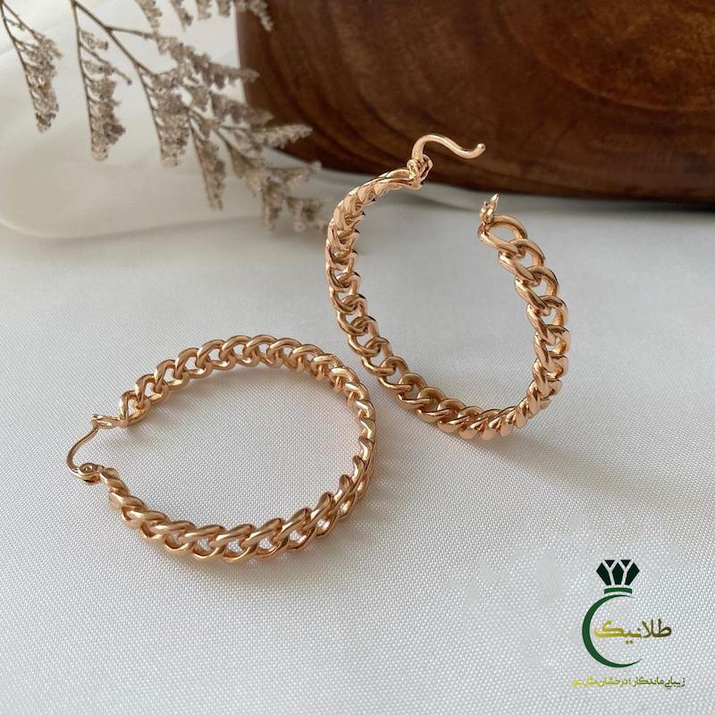 گوشواره حلقه کارتیر بدلیجات ژوپینگ