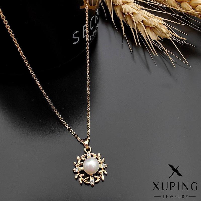 پلاک و زنجیر حلقه نگین و مروارید بدلیجات ژوپینگ