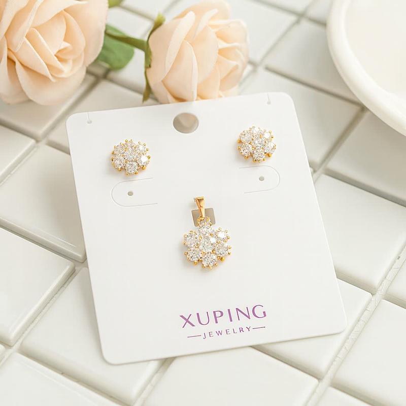 نیمست طرح شکوفه های طلایی بدلیجات ژوپینگ