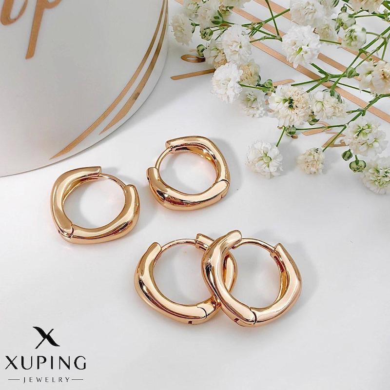 گوشواره حلقه مینیمال بدلیجات ژوپینگ