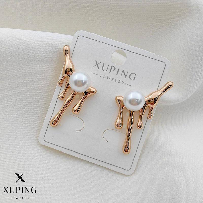 گوشواره چکه مروارید بدلیجات ژوپینگ