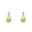 گوشواره طلا 18 عیار زنانه مدل هندسی کد R574